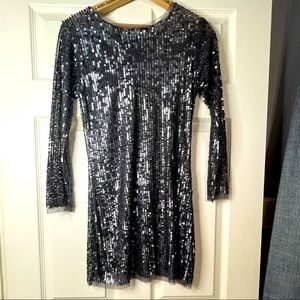 A midi Arden B sparkly dress!